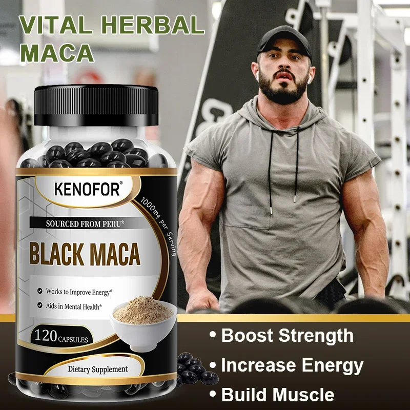 Best Maca for Men and Women Relieves Fatigue Anxiety, Increases Energy Vitality, Improves Stamina and Boosts Immunity