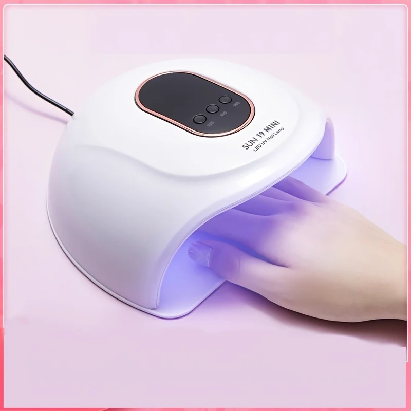 72W Nail Light Therapy Lamp Quick Dry Baking Nail Drying Machine Nail Oil Glue Household Llighting Baking LED Light