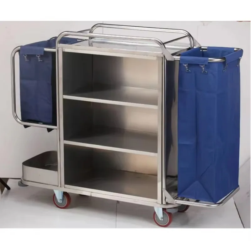 Housekeeping Trolley Laundry Cleaning Cart