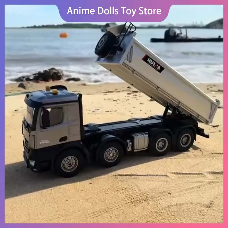 

Радиоуправляемая игрушка Huina 1536PRO RC Самосвал 1/14 с дистанционным управлением 13CH Самосвал RTR со звуковыми световыми эффектами Модель игрушки на день рождения, рождественский подарок