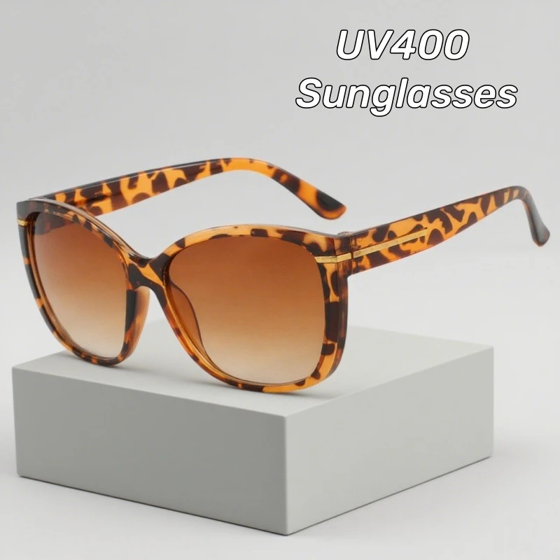 

2025 New Women's Sunglasses Retro Large Frame Premium Feeling Street Style Sunglasses Luxury Brand UV Glasses Outdoor Goggles