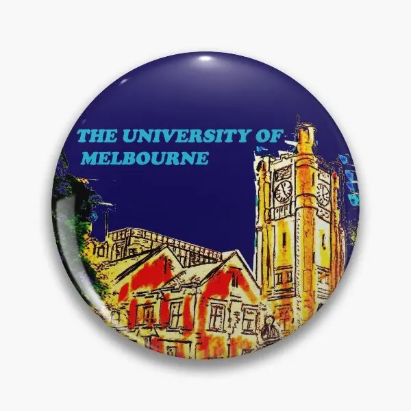 The University Of Melbourne  Soft Button Pin Lover Women Metal Jewelry Badge Collar Cute Funny Hat Creative Decor Clothes