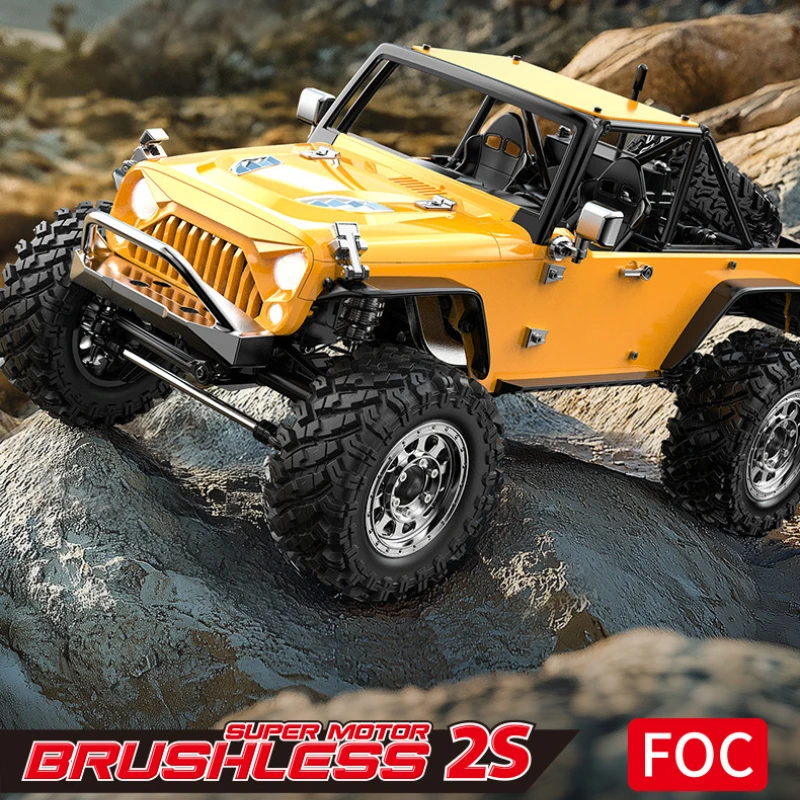 MJX Hyper Go H12Y+ 1/12 4WD RC Car Professional Off-Road Racing 12km/H Sensored Brushless Motor 2.4G Remote Control Cars Truck
