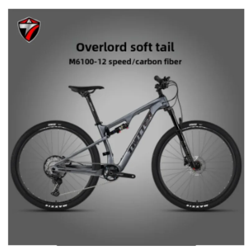 

TWITTER OVERLORD Mountain Bike M6100-12S /MT200 Hydraulic Disc Brake 29/27.5*2.1 Carbon Fiber Mountain Bike Vtt MTB bicycle