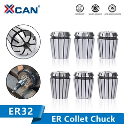 XCAN Milling Chuck ER32 Collet Chuck 2.0-20mm 1/8'' 1/4'' 1/2'' Lathe Spring Collet Clamp For CNC Milling Cutter Tool Holder