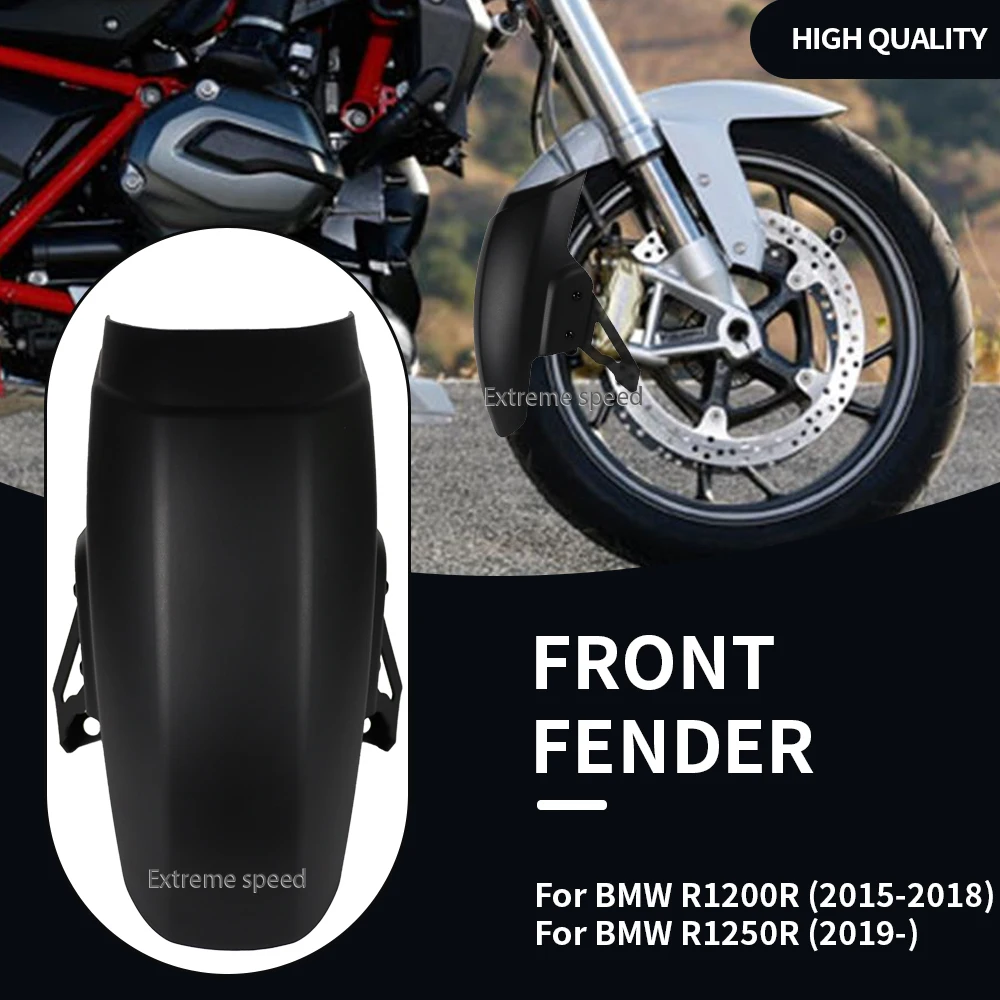 

R 1250R 2019- For BMW R1250R R1200R 2015-2018 Front Fender Extensions Fender Extender Splash Accessories