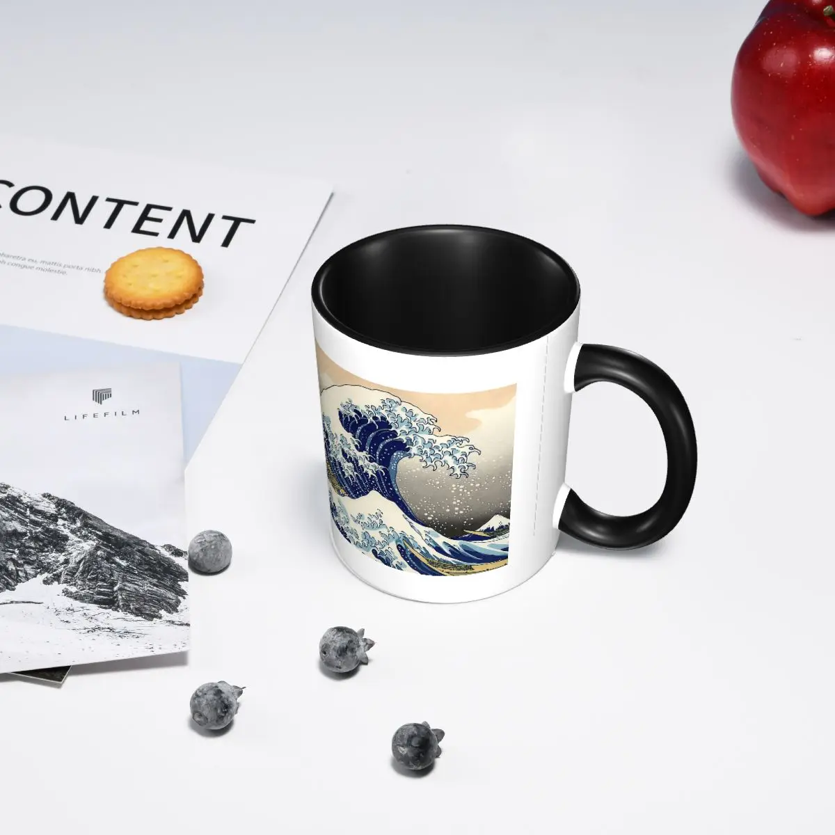 

Great Wave Of Kanagawa Mug Funny Ceramic Coffee Cups Tea Mugs Milk Cup Drinkware Gift for Woman Man