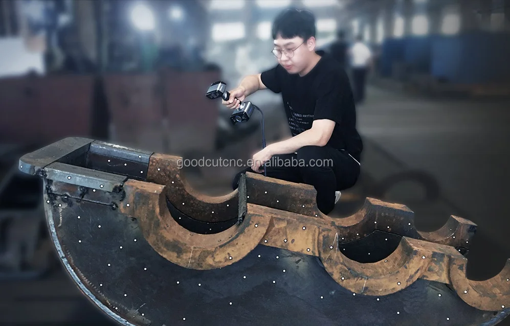 Einscan HX 3d Scanner/scanner 3d Portátil Híbrido Laser Azul e Fonte de Luz LED