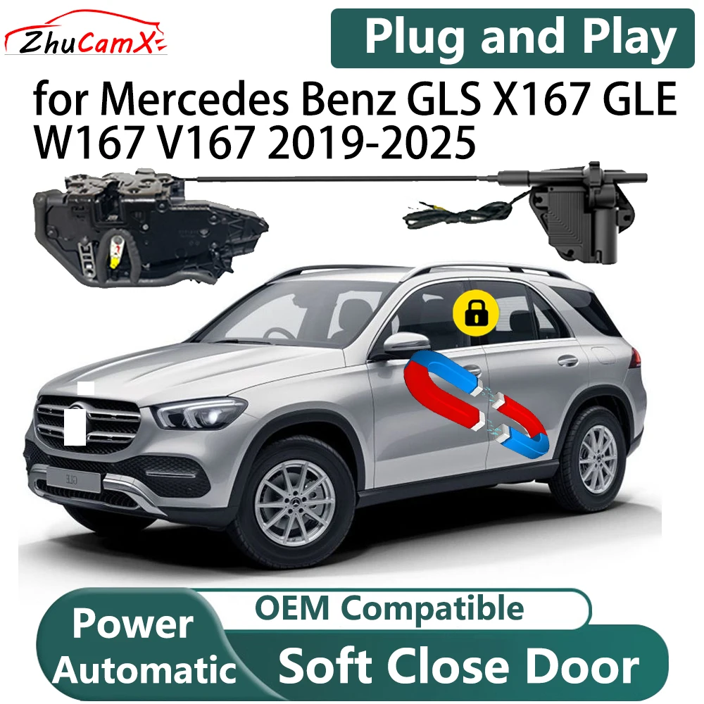 

for Mercedes Benz GLS X167 GLE W167 V167 2019-2025 Automatic Electric Soft Close Door Closer Power Door Comfort Closing System