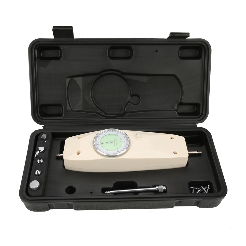 300N Force Gauge Dynamometer Tester For Testing Machines Newton And Kilogram Units Peak Hold Function For Auto Parts