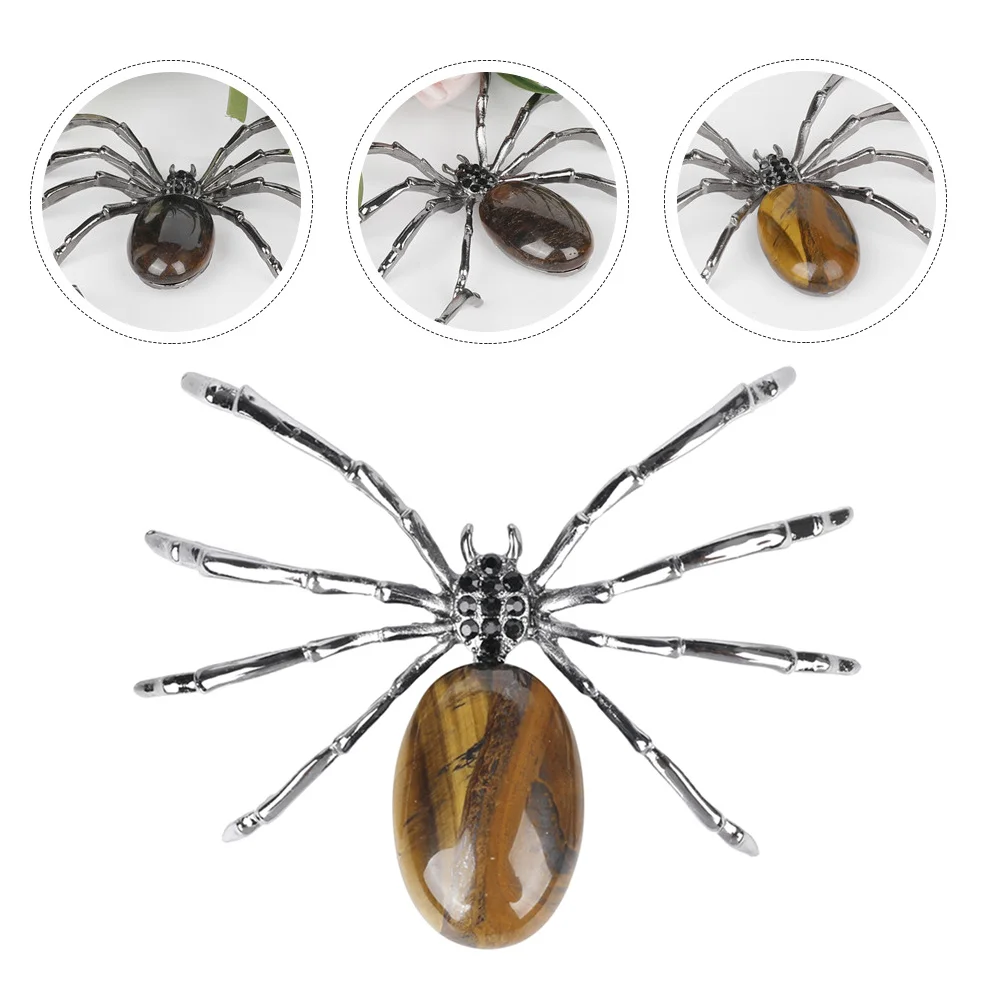 

Halloween Table Decoration Spider Crystal Figurine Realistic Large Giant Spiders Decorations Cute