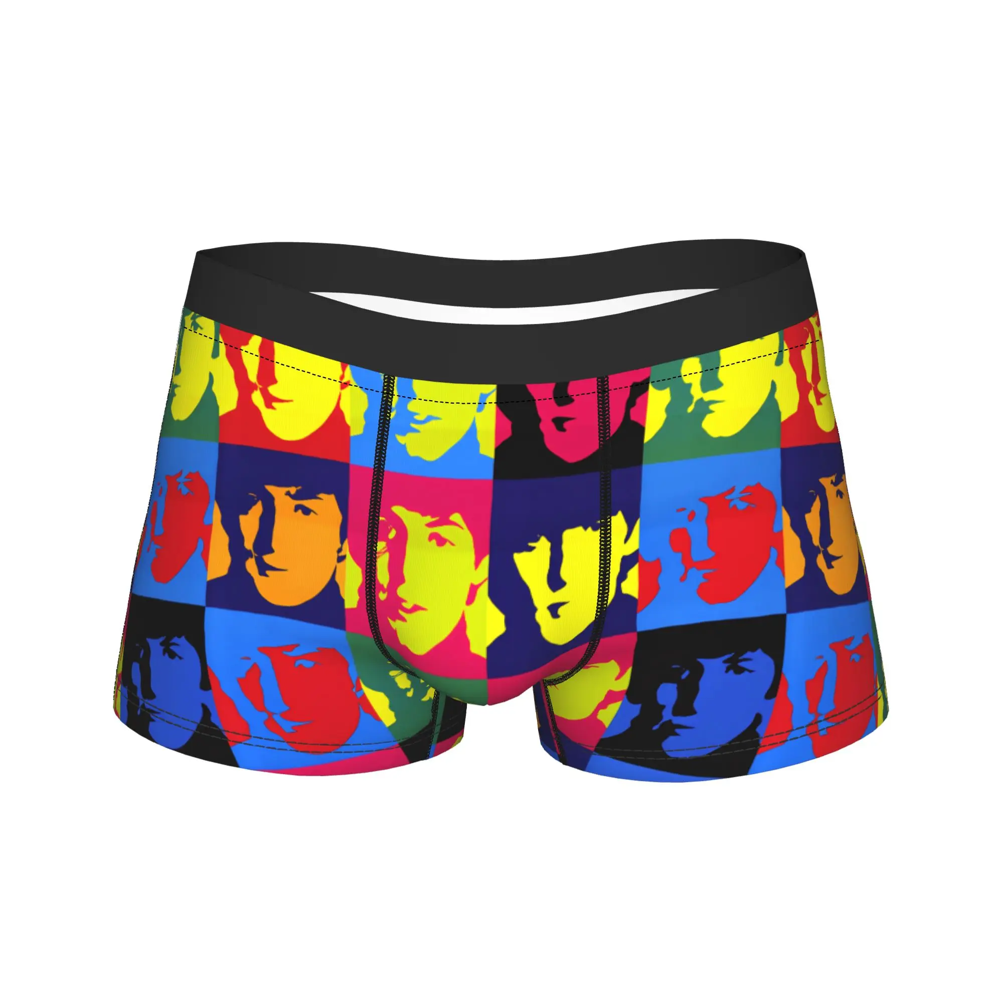 

Heavy Metal Rock B-Beatles Underwear Men Shorts Briefs Breathable Boxershorts High Quality Custom Large Size Panties