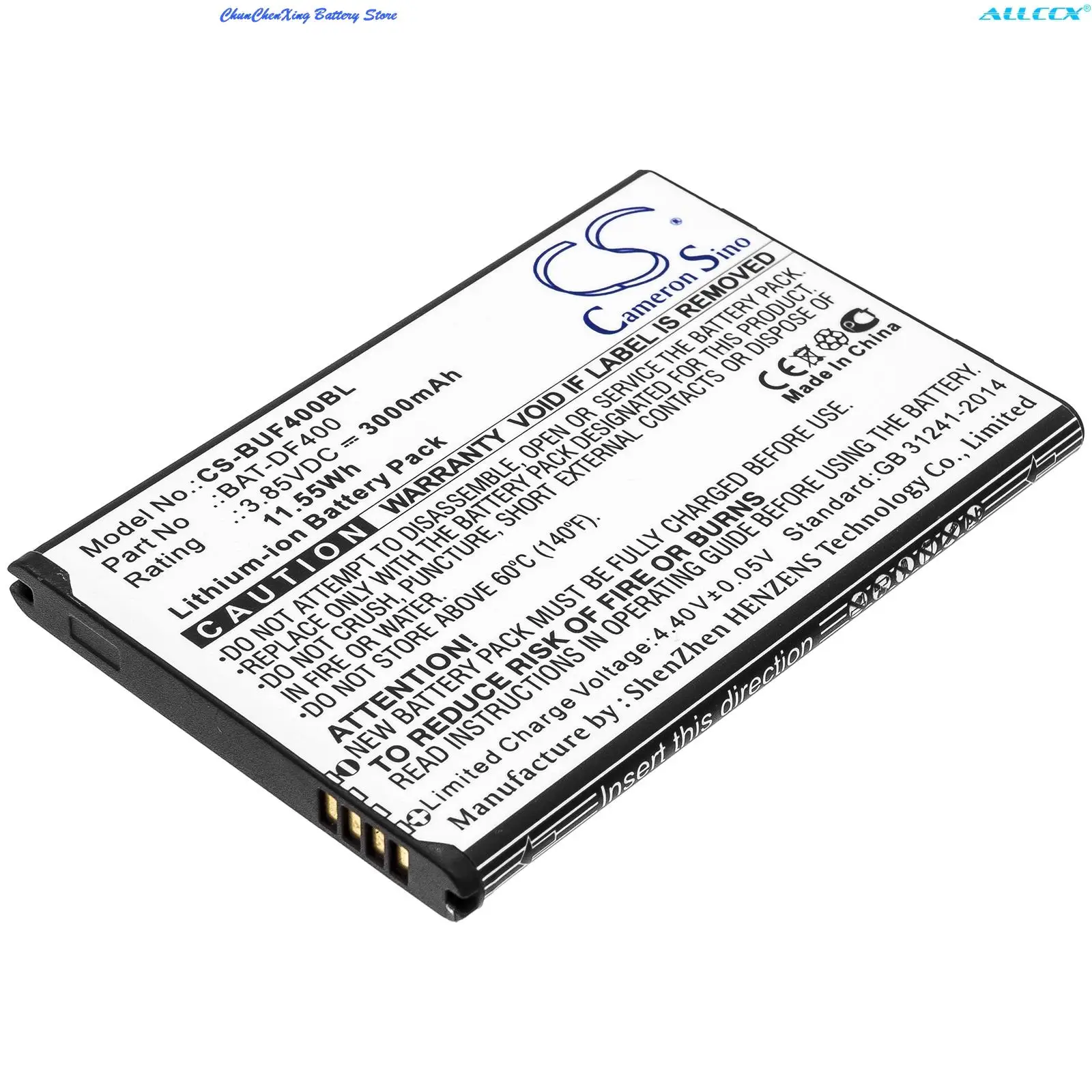 

100% NEW 3000mAh Barcode Scanner Battery BAT-DF400, BAT-EF400 for Bluebird EF400