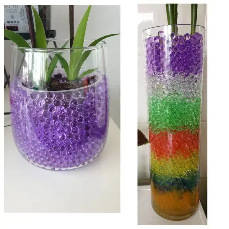 10000Pcs Pearls Crystal Soil Mud Grow Water eads Hydrogel Magic Gel Jelly alls Orbiz Growing In Water alloon Water all