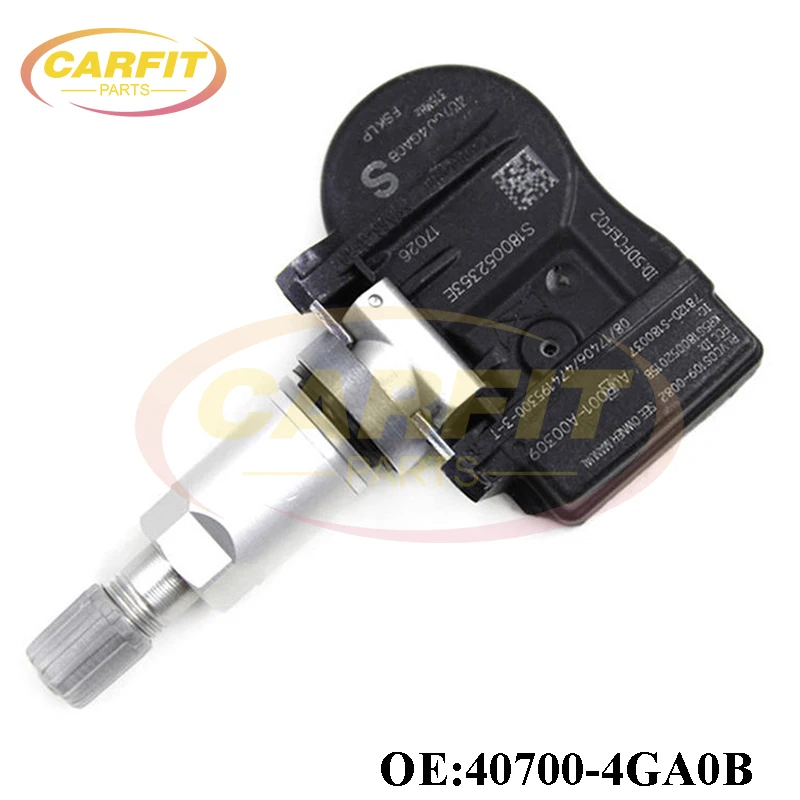 High Quality New OEM 40700-4GA0B 407004GA0B TPMS Tire Pressure Sensor 315MHZ For Infiniti Q50 3.5L 3.7L V6 2014 2015 Auto Parts