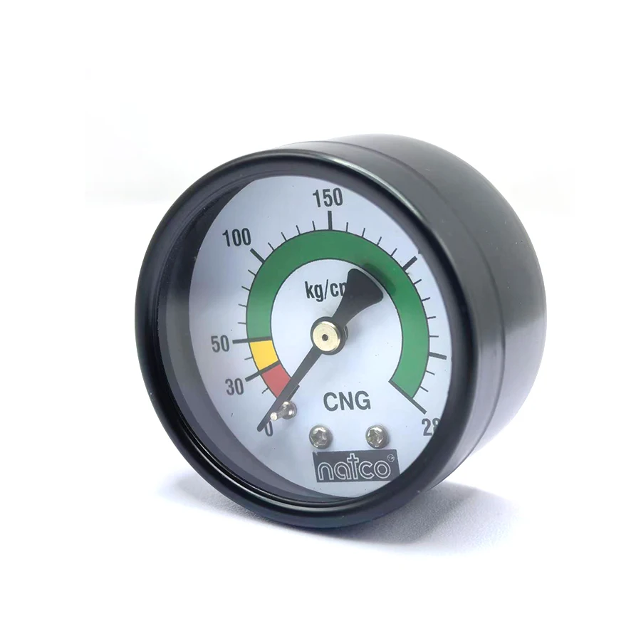 Y50Z Axial Pressure Gauge New Pressure Gauge Air Compressor Pneumatic Hydraulic Fluid 0~280kg/cm² Dial Measuring Instrument