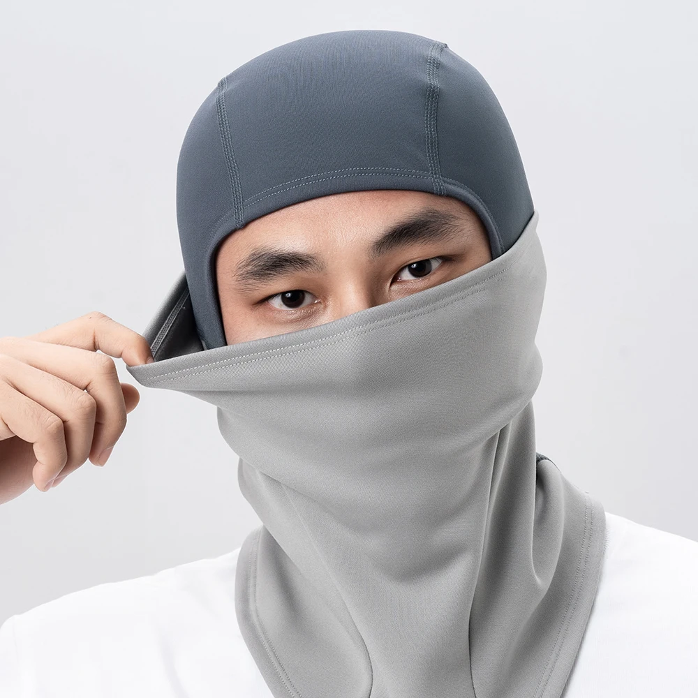 

ROCKBROS Winter Cycling Mask Fleece Thermal Keep Warm Motorcycle Face Mask Ski Mask Fishing Skiing Hat Headwear Riding Headgear