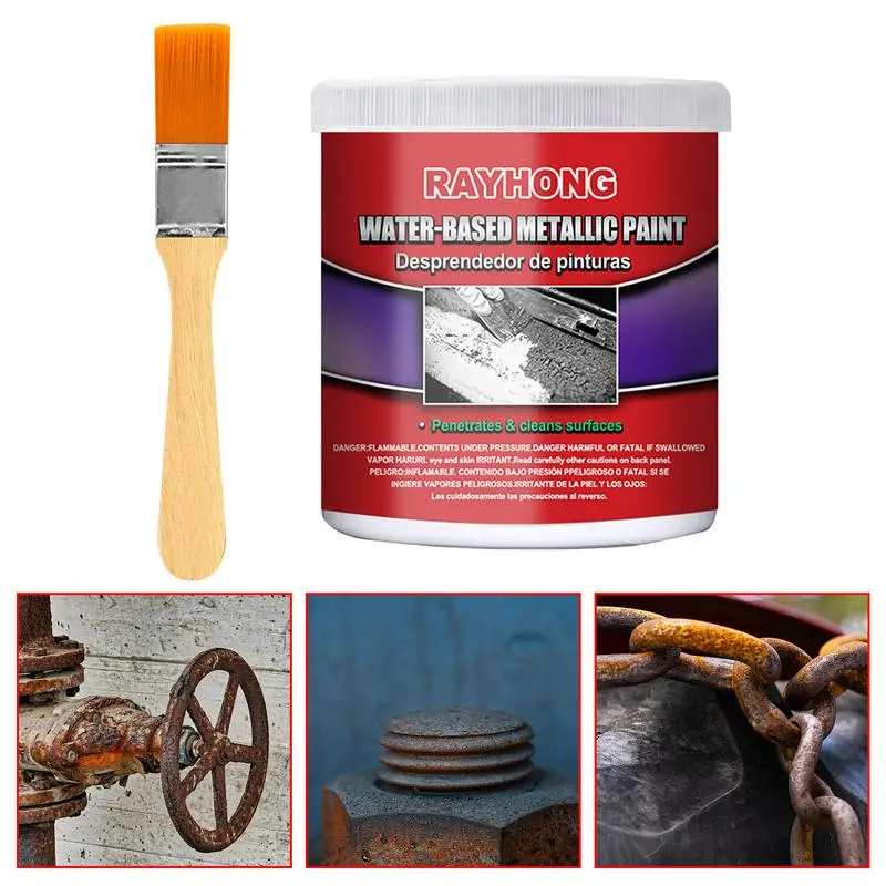 Rust Paint Car Rust Remover Rust Preventive Coating Water Based Rust-Free Primer For Truck Snow Blower Mower Car