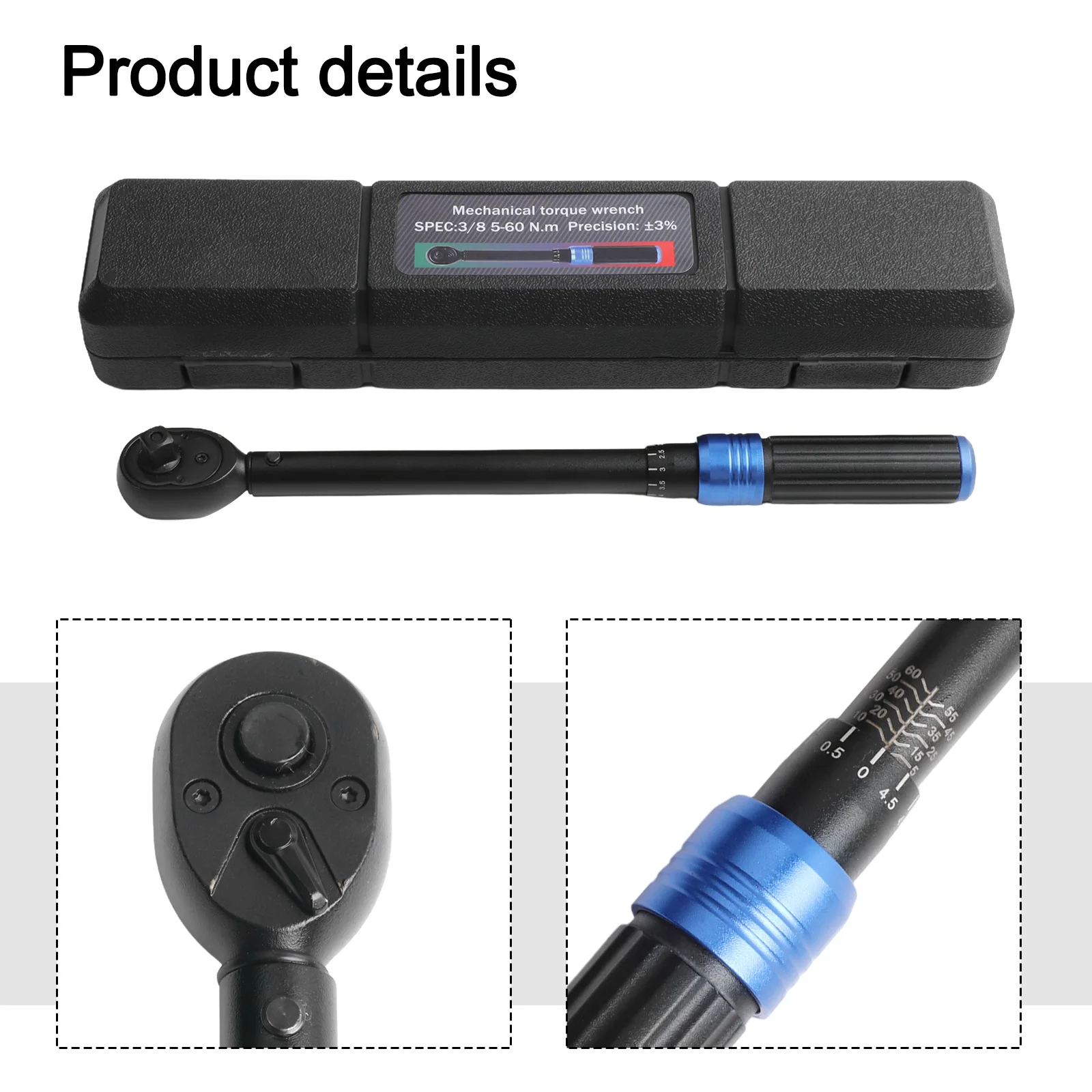 

Torque Tools Mechanical Torque Wrench As Pictures Show Precision Torque Adjustments Torque Wrench Visual Measurement Scale