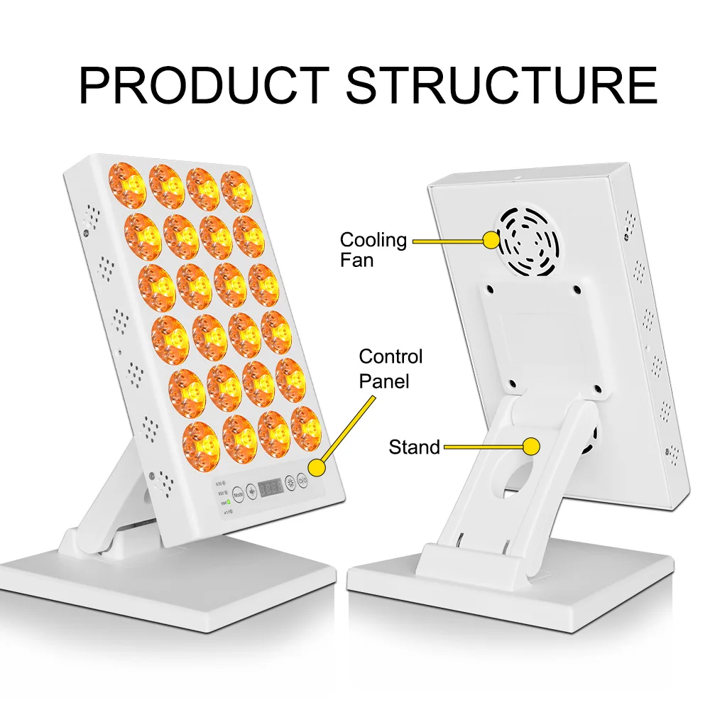 Idealight Red Light Lamp RL50-C 16 Colors Multi-spectrucm 417nm590nm 630nm 850nm Home Use   Therapy Panel Device