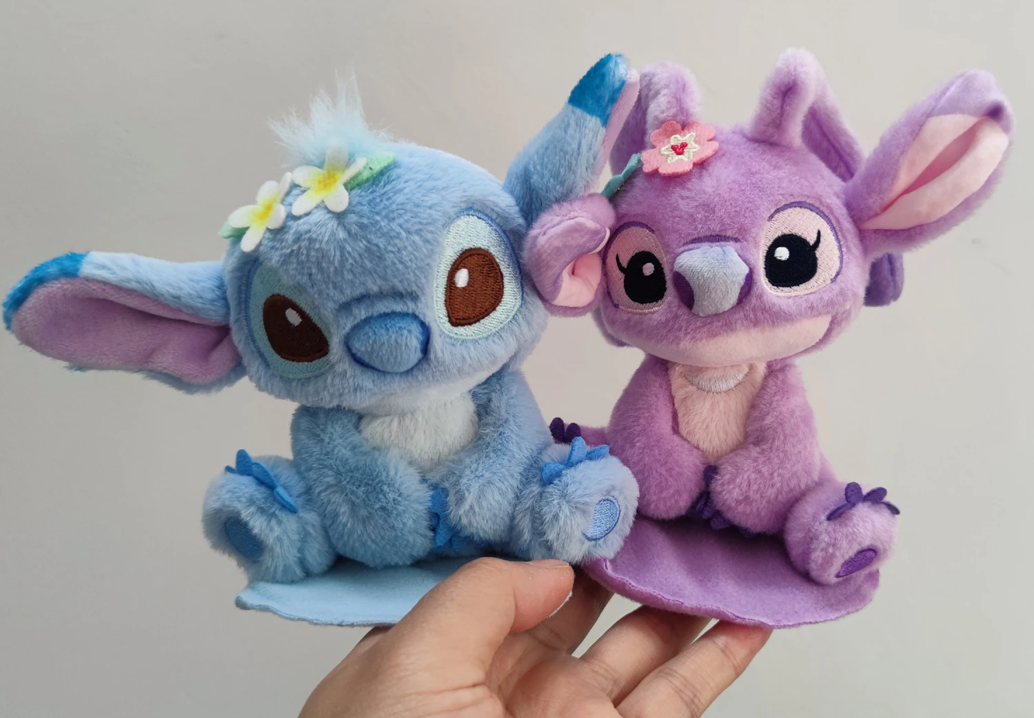 Disney Lilo and Stitch Stitch Angel Shoulder Magnet Plush toy 2pcs