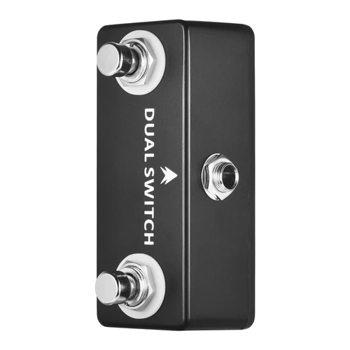 Imagen 2 del producto Oskiaudio-Pedal giratorio de doble interruptor, Pedal Wwitch, carcasa de Metal completa, accesorios para instrumentos musicales