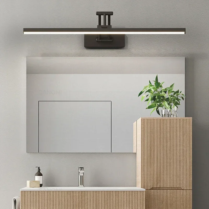 Modern LED Wall Lamp for Bedroom Bathroom Mirror Closet Kitchen Study Telescopic Indoor Sconce Decor Lighting Fixture Luster