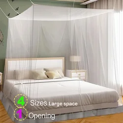 Mosquito Net For Single To King Size Bed, Bedroom Decoration, Suitable For Bedroom And Garden, Hanging Canopy for Outdoor Campin