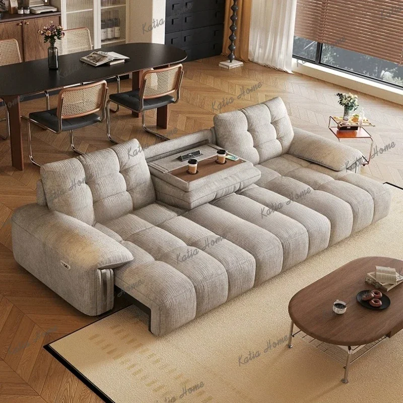 Adjustable Design Recliner Sofa Strong Armrest Oversized Foldable Electric Sofa Loveseat Bedrooms Divano