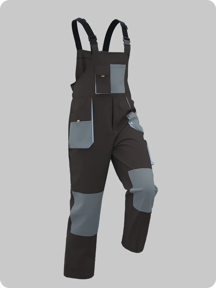 

Tailored Logo Multi Pocket Cargo Pants Men Women Workwear Overalls Factory Uniform Labor Protection Clothing With Custom Design