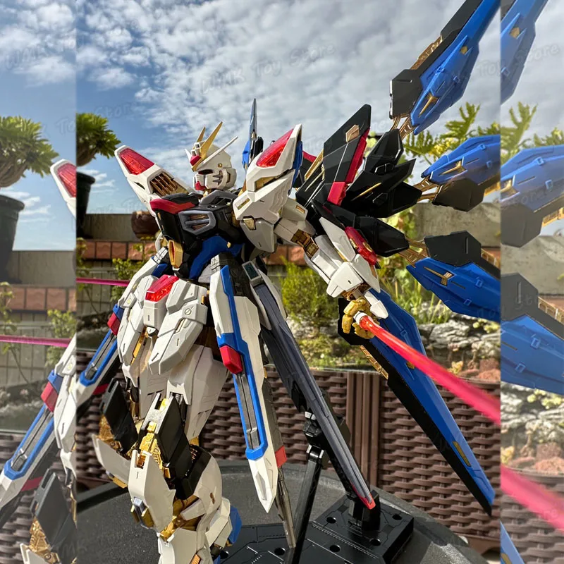 Changlong รุ่น 1/100 Mgex Strike Freedom Action Figure Mgex Sotsu Sunrise คอลเลกชันตุ๊กตาหุ่นยนต์ชุดที่กําหนดเองของขวัญ