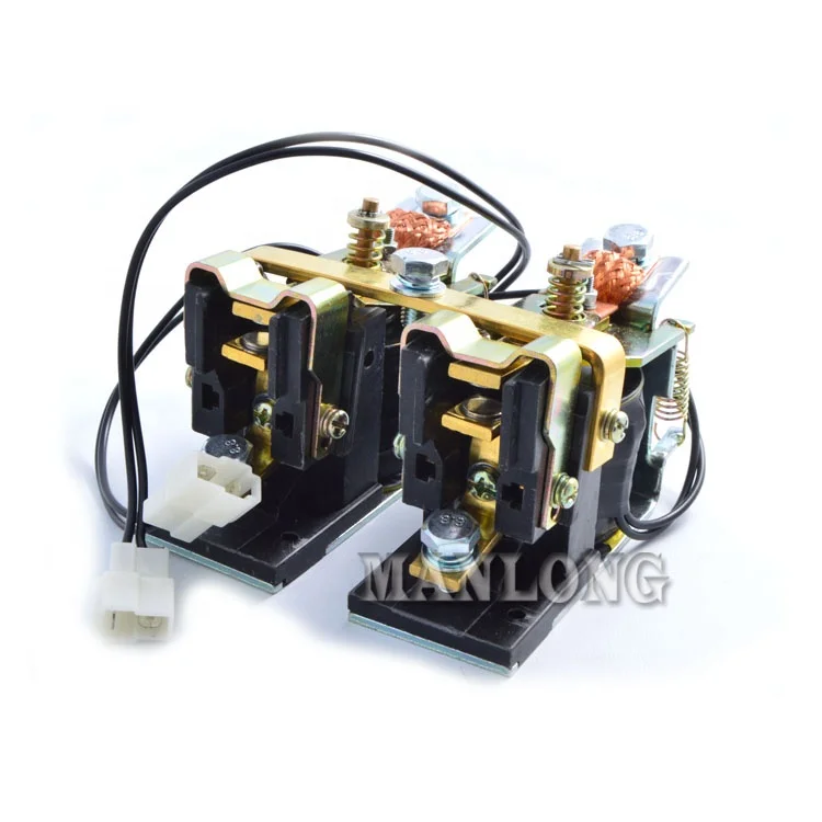 Electric Forklift parts Forklift double contactor 48V 200A for Nichiyu with OEM 24200-36291 MSW44-23