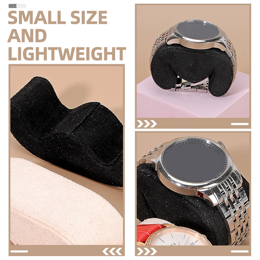 

High Elastic Sponge Watch Pillows Display Cushion Bracelet Bangle Holder Portable Protective