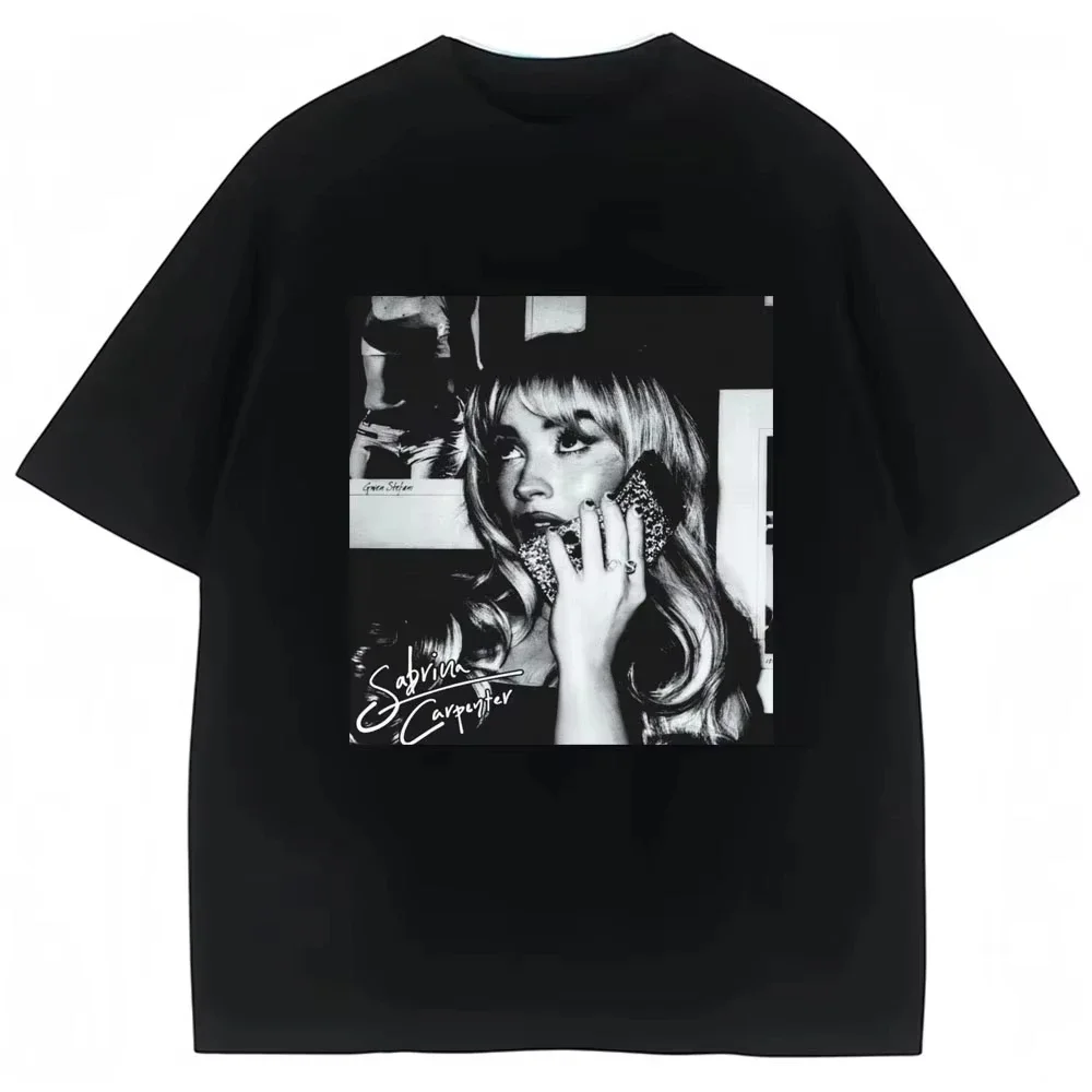 

Vintage Sabrina Carpenter T-shirt Sweet Tour Fashion Hip Hop T Shirt Men Women Y2k T Shirts Fans Gift Women's clothing
