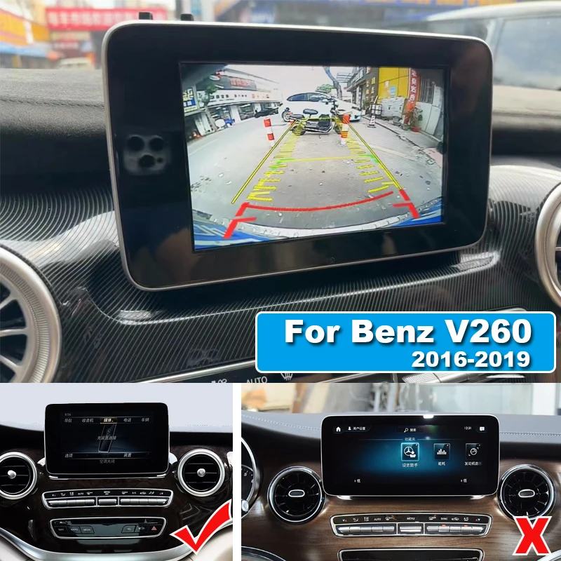 

Car Rearview Camera Interface for Mercedes Benz V260 Mirror Packing Accessories 2016 2017 2018 2019