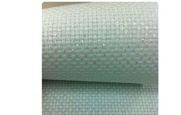 Gold and silver thread cross stitch fabric, pearl fabric, whole roll, free shipping, width 150cm, single piece size 50-140cm