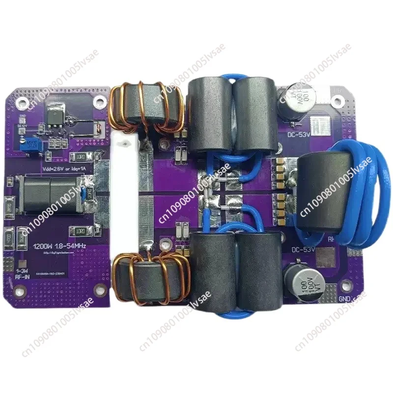 1200W 1.8 - 54MHz SW Shortwave Power Amplifier Board HF Amplifier Kit  1K80H BLF188 Power Amplifier