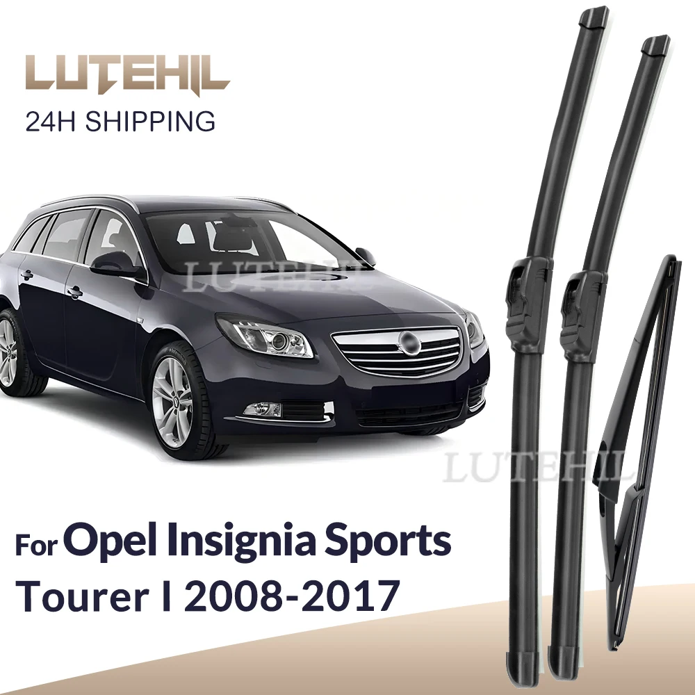 

Для Opel Insignia Sports Tourer I 2008-2017 2009 стеклоочиститель передние и задние щетки стеклоочистителя лобовое стекло щетки 24 "+ 18" + 12"
