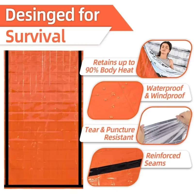 ถุงนอนฉุกเฉิน ผ้าห่มเอาตัวรอด - Bivy Sack Lightweight บทวิจารณ์และราคา