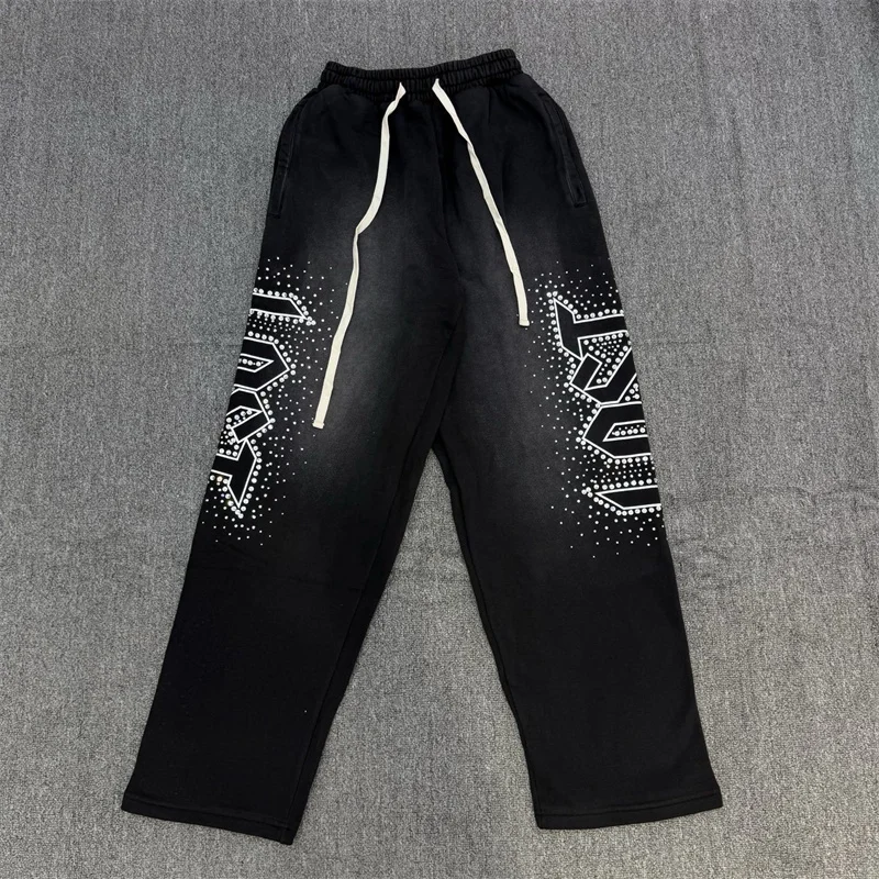 

Повседневные брюки Lost Diamond Studded Washed Water