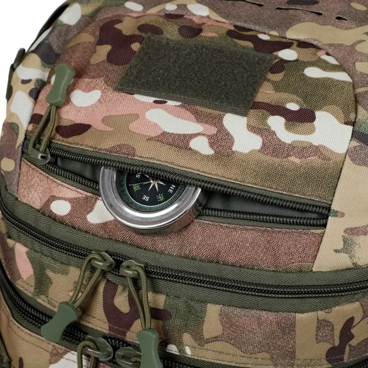 Taktische Outdoor-Tarnrucksack mit zwei Schultergurten - Neues Modell Rucksack - Multifunktionale wasserdichte Tasche für Militär-Enthusiasten und Pendler – Detail 33