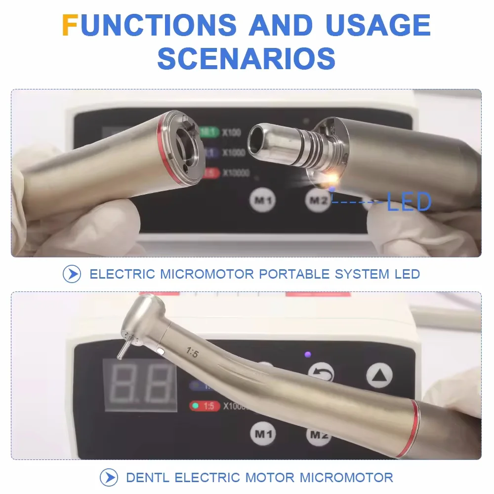 High Quality Wholesale  New Product In Stock Dental Brushless Micromotor