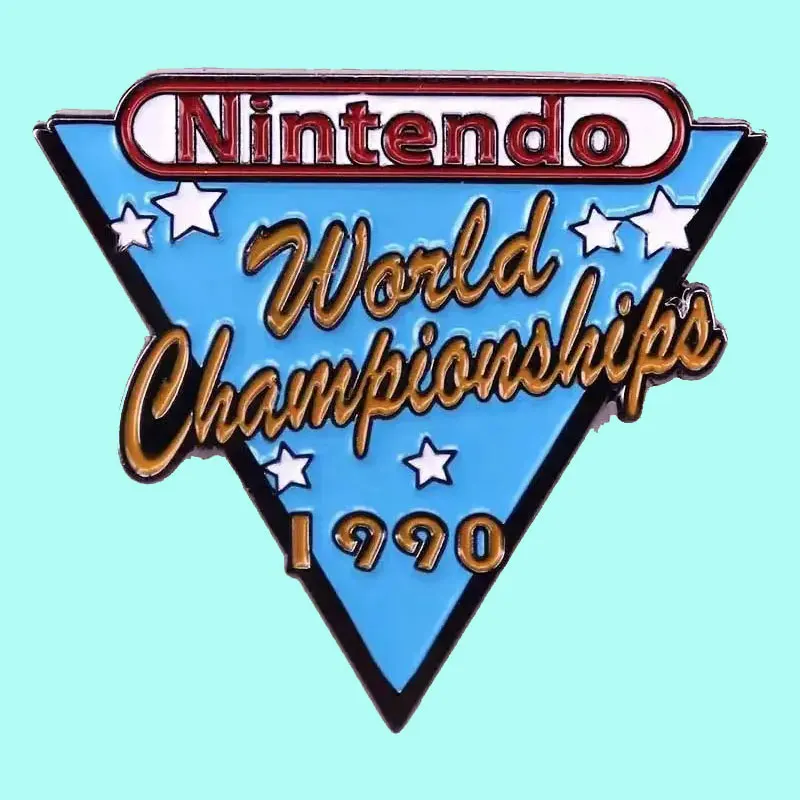 1990 World Championships Enamel Pin Competition Metal Brooch Decoration Hoodie Backpack Fashion Jewelry Gift