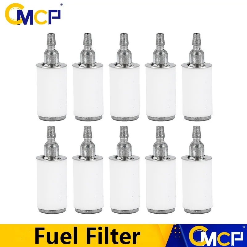 

CMCP 10PCS Fuel Filter for Husqvarn for Poulan Weedeater Craftsman Trimmer Chainsaw 530095646 530095649 530014815 530023364