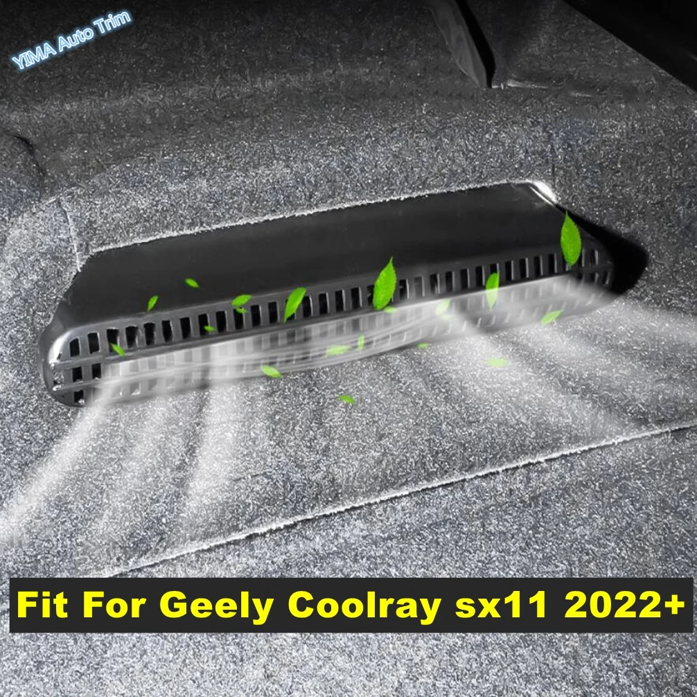 

Car Seat Bottom Air Conditioning Vent Duct Anti-blocking Cover For Geely Coolray sx11 2022 - 2024 Plastic Interior Accessories