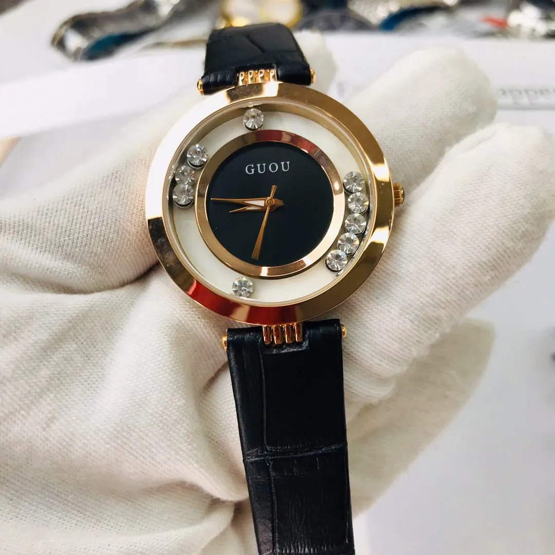 

New ultra-thin women's watch, luxurious and stylish leather strap, versatile and elegant, perfect as a gift for women.