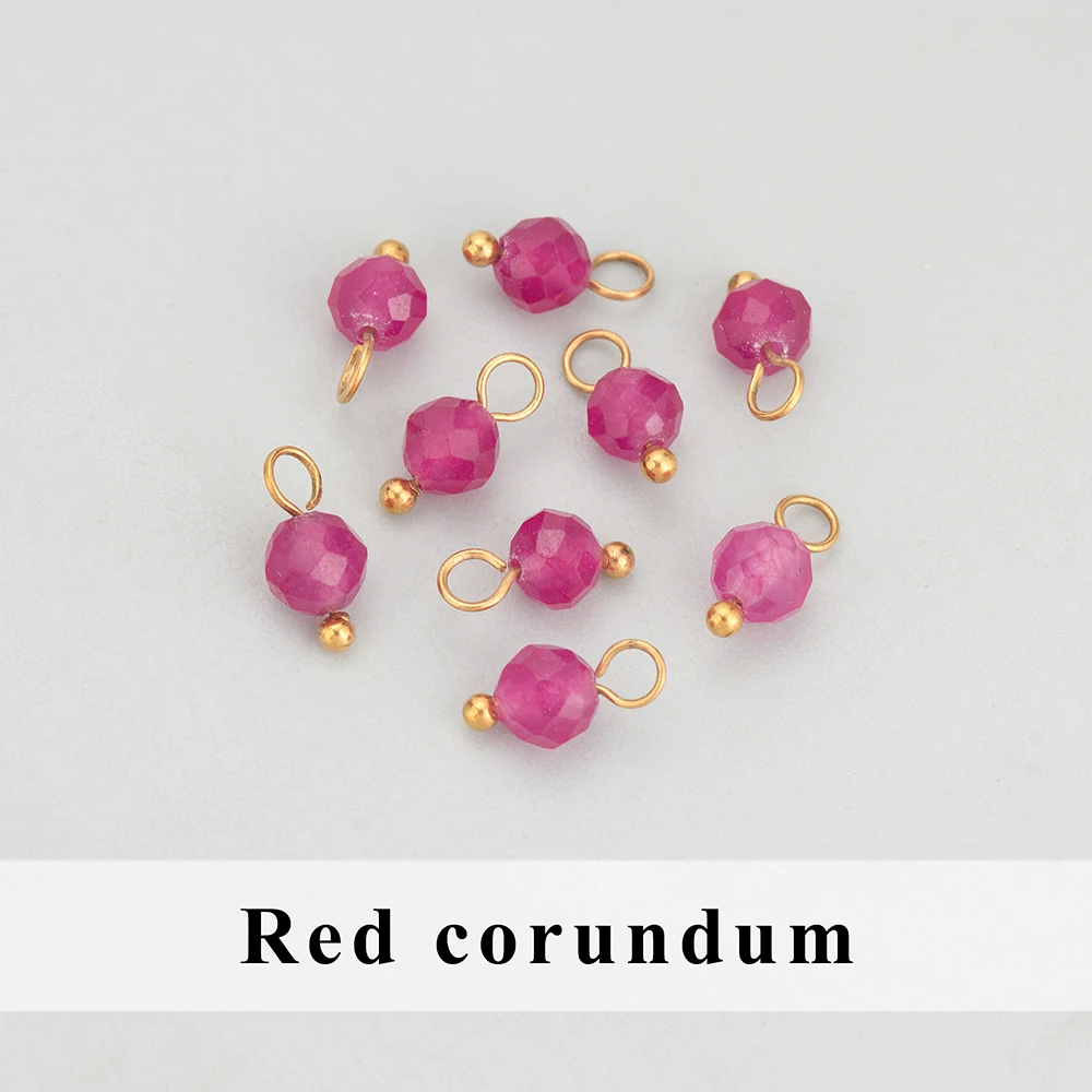 GUFEATHER, 20 stks/partij, MH25, sieraden accessoires, roestvrij staal, natuursteen, bedels, handgemaakt, diy hangers, sieraden maken