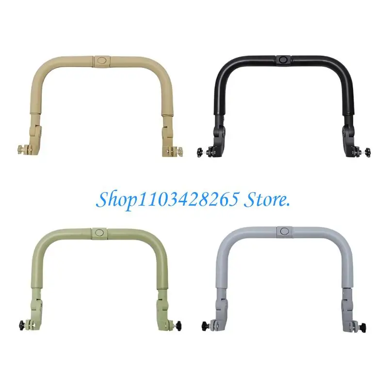 

Adjustable Strollers Handrail Middle Access Gate With Secure Locking Detail For Infant Carriage Compatibility G2TE