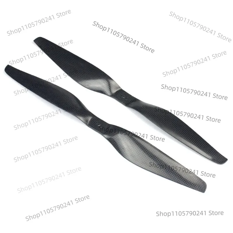 18x5.5 3K Carbon Fiber Propellers 18inch CW CCW 1855 Props for  Multicopter Quadcopter with 3 holes Middle 4mm Side 3mm
