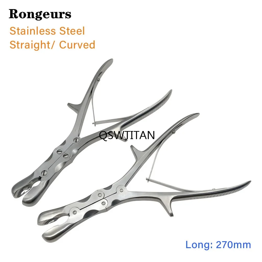 Bone Rongeur Crushing Rongeur Stainless Steel Double-action Rongeur Pet Orthopedic Instrument